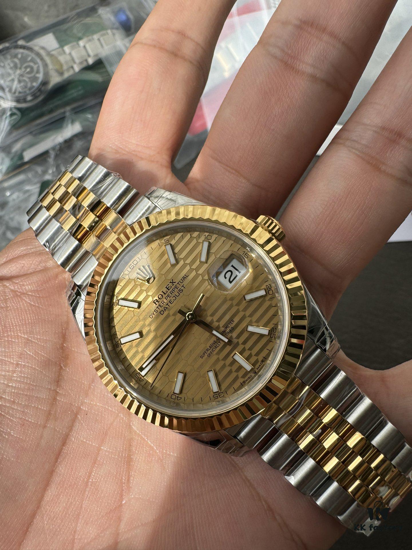 VS Intermeshed Gold Plaid Pattern Log Dan Dong 3235 Machine