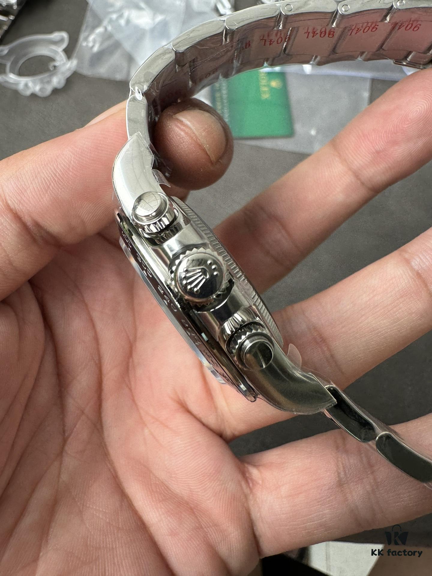 6931a66fccd8ab3d7af9ad4b 904L Factory New Release 2023 Model 126500 White Ceramic Panda Black Ceramic 4131 Integrated Movement (First Batch Includes Rolex Stainless Steel Strap and Exclusive T-Screwdriver for Precision Disassembly)