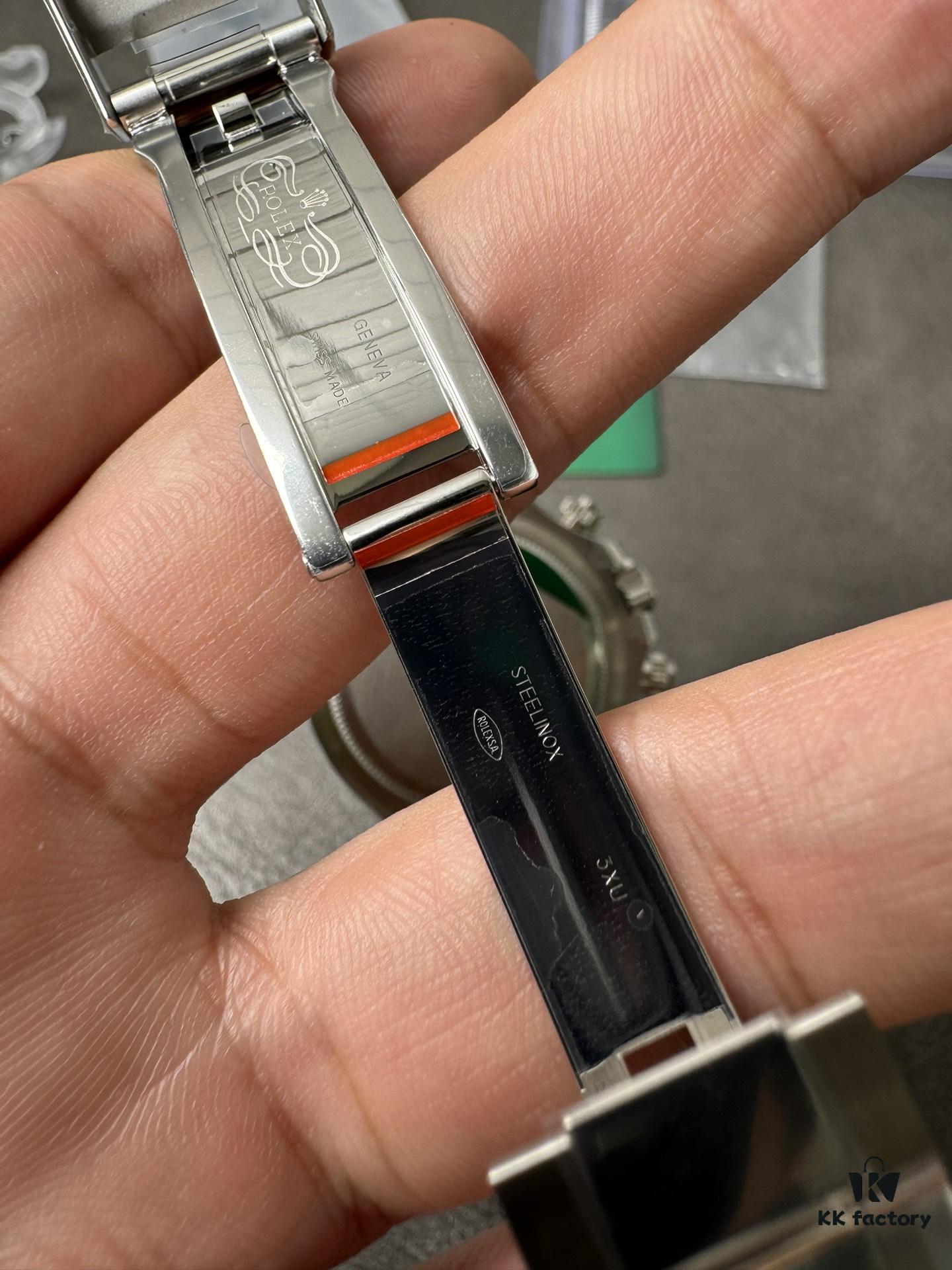 6931a671ccd8ab3d7af9ad62 904L Factory New Release 2023 Model 126500 White Ceramic Panda Black Ceramic 4131 Integrated Movement (First Batch Includes Rolex Stainless Steel Strap and Exclusive T-Shape Screwdriver for Precision Disassembly)