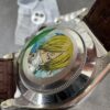 6931a672ccd8ab3d7af9ad85 Clean Platinum Gray DE Modified Substitute with Tahitian Mother-of-Pearl, Customized American Crocodile Leather Strap