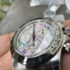 6931a673ccd8ab3d7af9ad87 Clean Platinum Gray DE Modified Substitute with Tahitian Mother-of-Pearl, Customized American Crocodile Leather Strap
