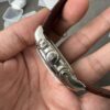 6931a673ccd8ab3d7af9ad88 Clean Platinum Gray DE Modified Substitute with Tahitian Mother-of-Pearl, Customized American Crocodile Leather Strap