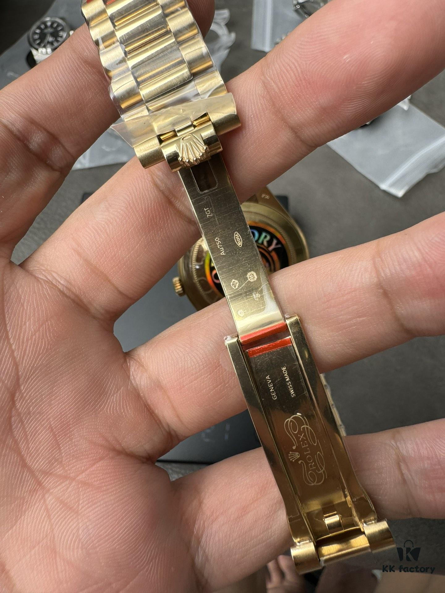 QF Weight-Optimized DD Yellow Rock Sugar 2836 Movement 40mm 186g