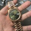 QF Weighted Version Rolex Day-Date Dual-Calendar 2836 Movement 40mm 185G