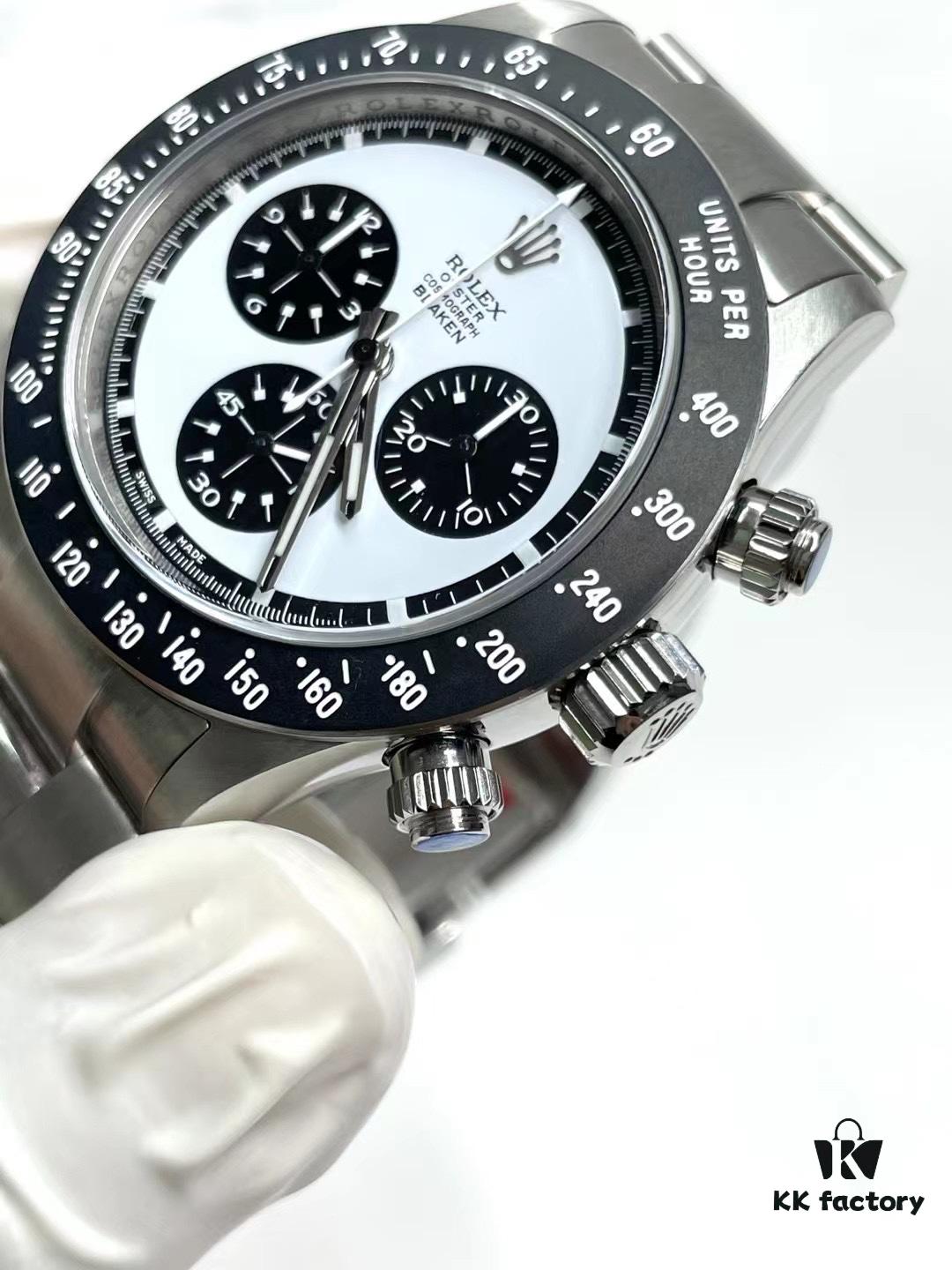 6931a686ccd8ab3d7af9aed7 Custom Blaken Paul Newman Clean White Steel Upgrade German Substitute Dial with Hands, Bezel, CNC Cut Lugs, Full Brushed Finish
