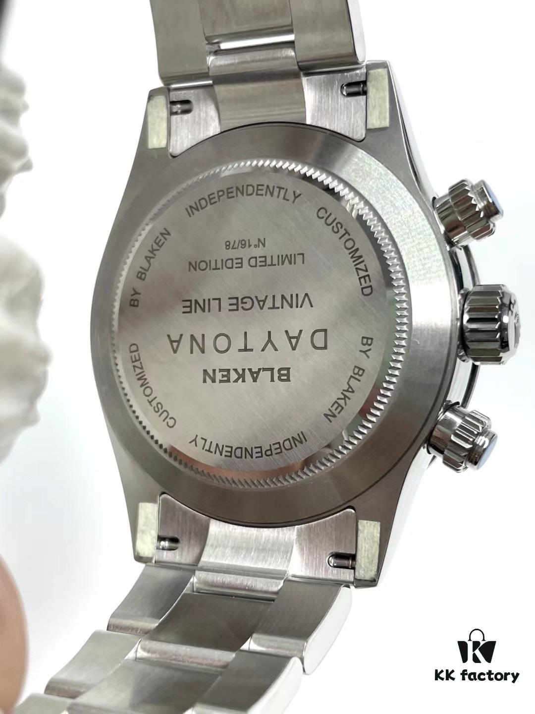 6931a686ccd8ab3d7af9aed8 Custom Blaken Paul Newman Clean White Steel Upgrade German Substitute Dial with Hands, Bezel, CNC Cut Lugs, Full Brushed Finish