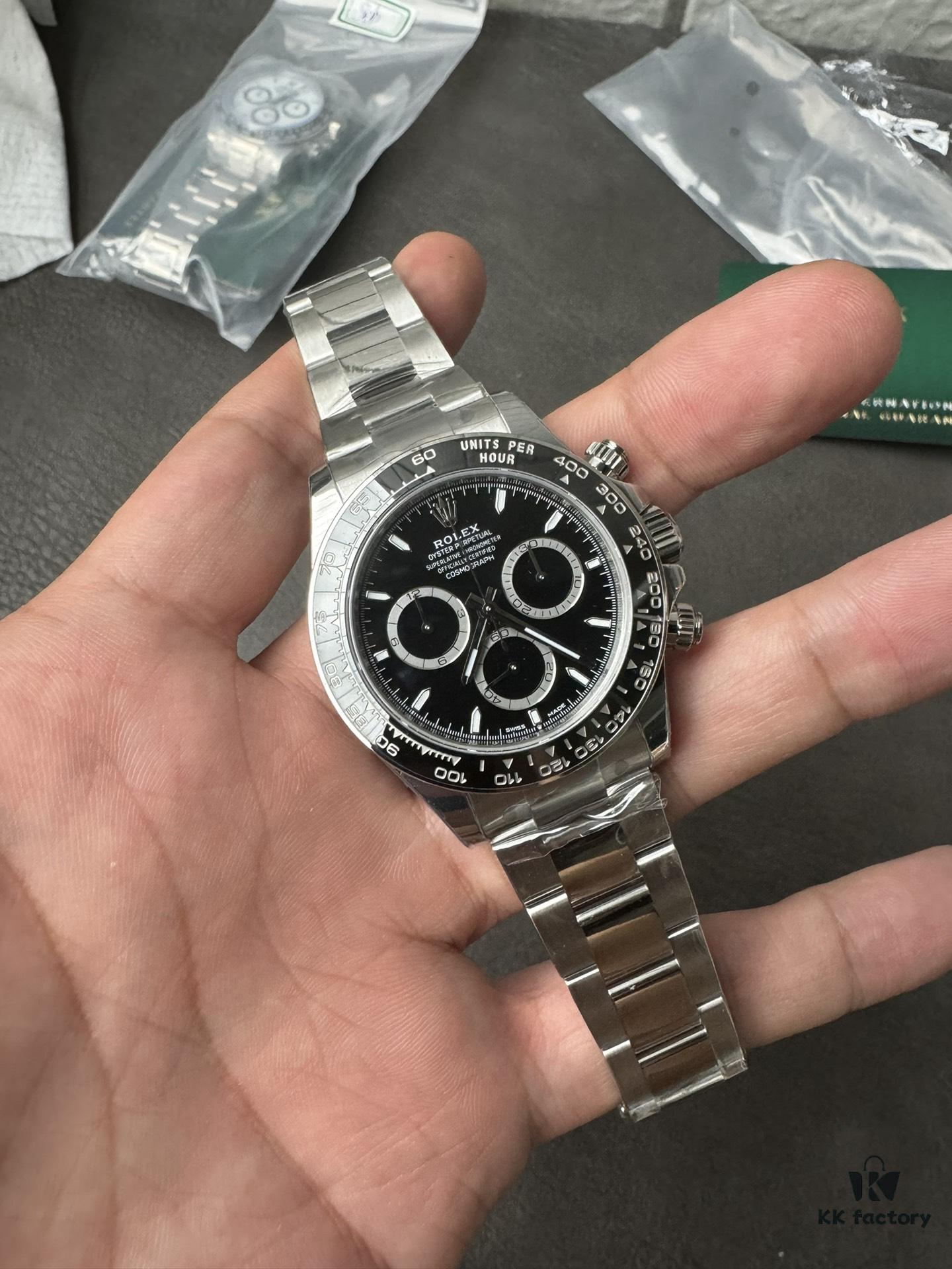 6931a687ccd8ab3d7af9aeed VS Affordable Version of Daytona with 4801 Movement, Similar to 4131 Case and Structure, Single-direction Winding, Skeleton Design Without Engraving, Much Cheaper Price