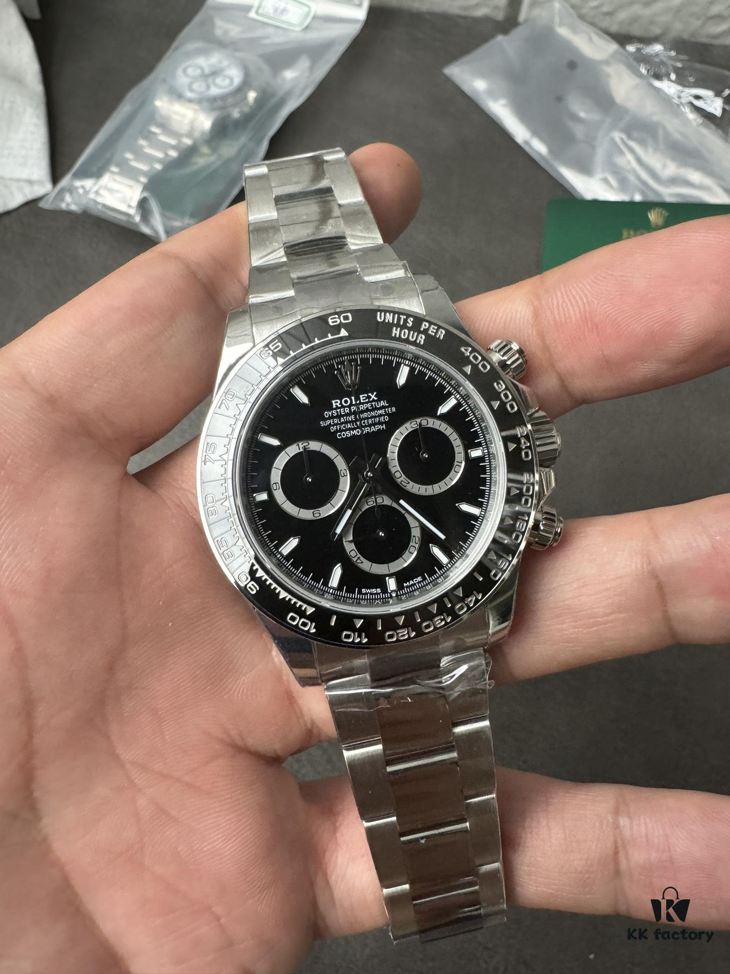 6931a687ccd8ab3d7af9aeee VS Affordable Version of Daytona with 4801 Movement, Similar to 4131 Case and Structure, Single-direction Winding, Skeleton Design Without Engraving, Much Cheaper Price