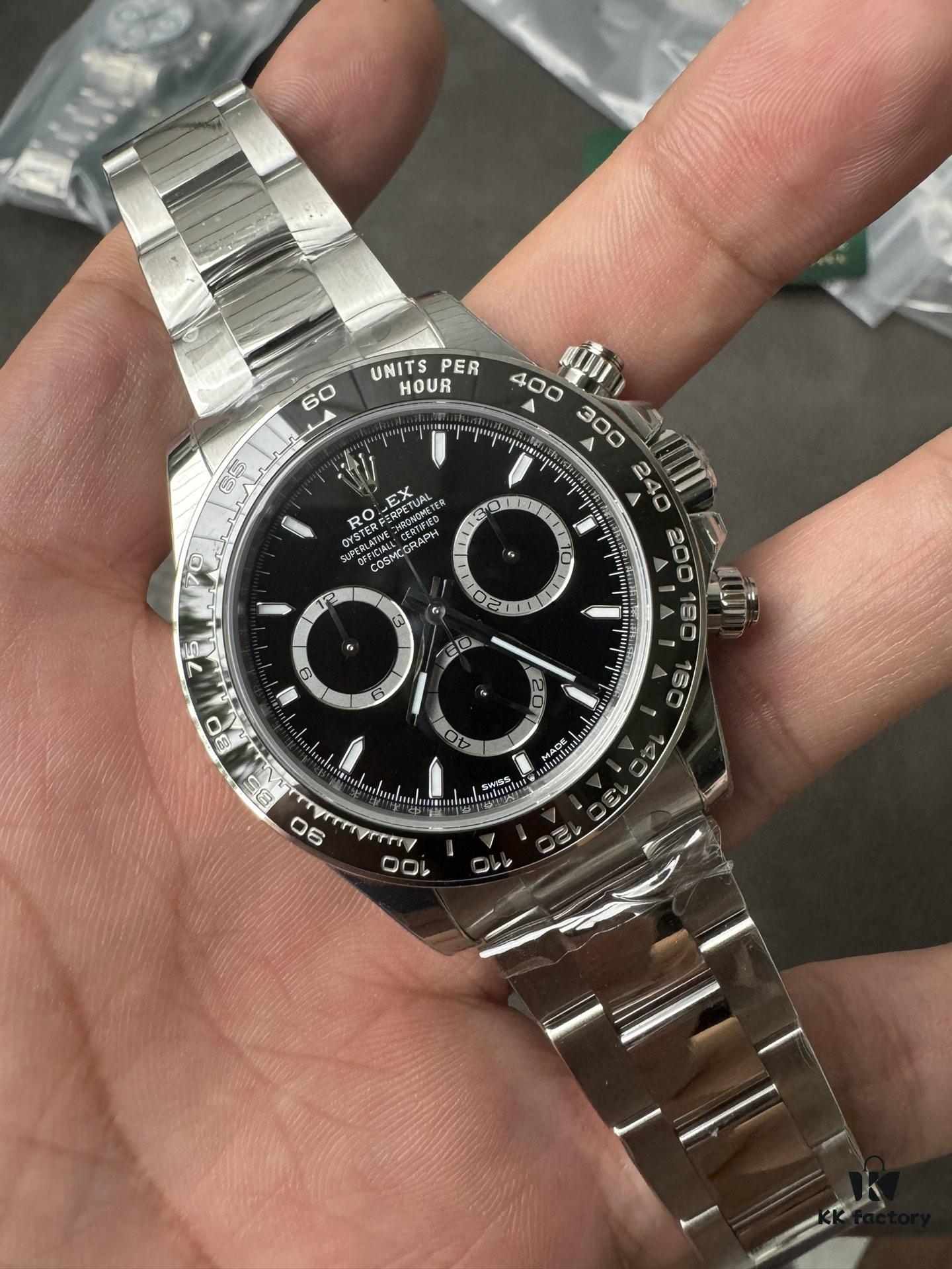 6931a687ccd8ab3d7af9aeef VS Affordable Version of Daytona with 4801 Movement, Similar to 4131 Case and Structure, Single-direction Winding, Skeleton Design Without Engraving, Much Cheaper Price