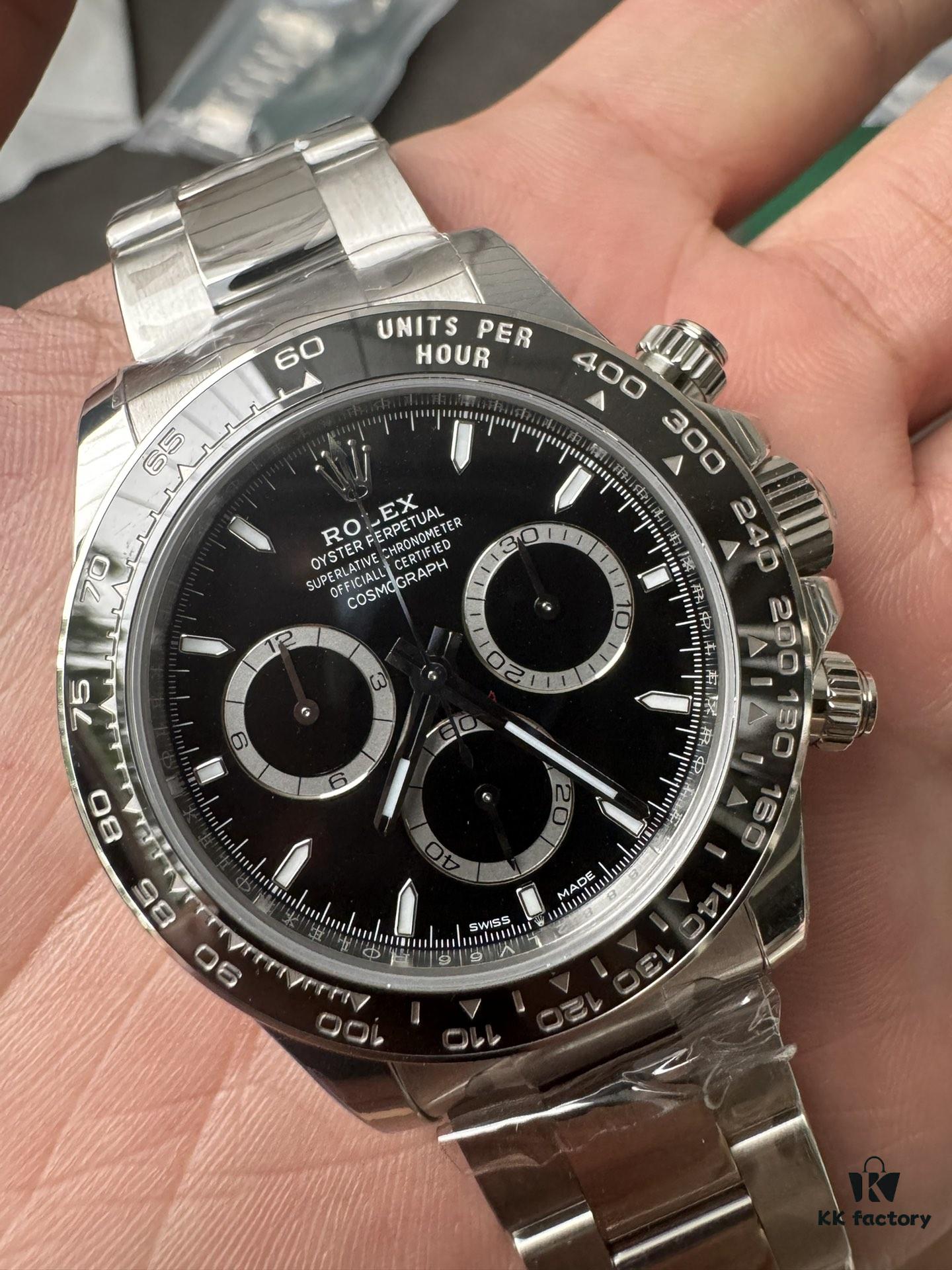 6931a688ccd8ab3d7af9aef1 VS Affordable Version of Daytona with 4801 Movement, Similar to 4131 Case and Structure, Single-direction Winding, Skeleton Design Without Engraving, Much Cheaper Price