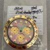 Brand New Black Enamel Round Brooch Pin 116508
