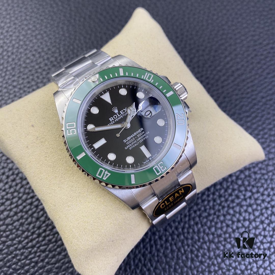 6931a693ccd8ab3d7af9afb8 Clean Factory (C-Factory) Rolex 126610 Submariner Black & Green Water Ghost 41mm