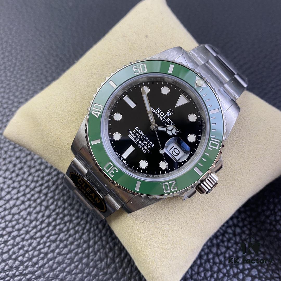 6931a693ccd8ab3d7af9afb9 Clean Factory (C-Factory) Rolex 126610 Submariner Black & Green Water Ghost 41mm