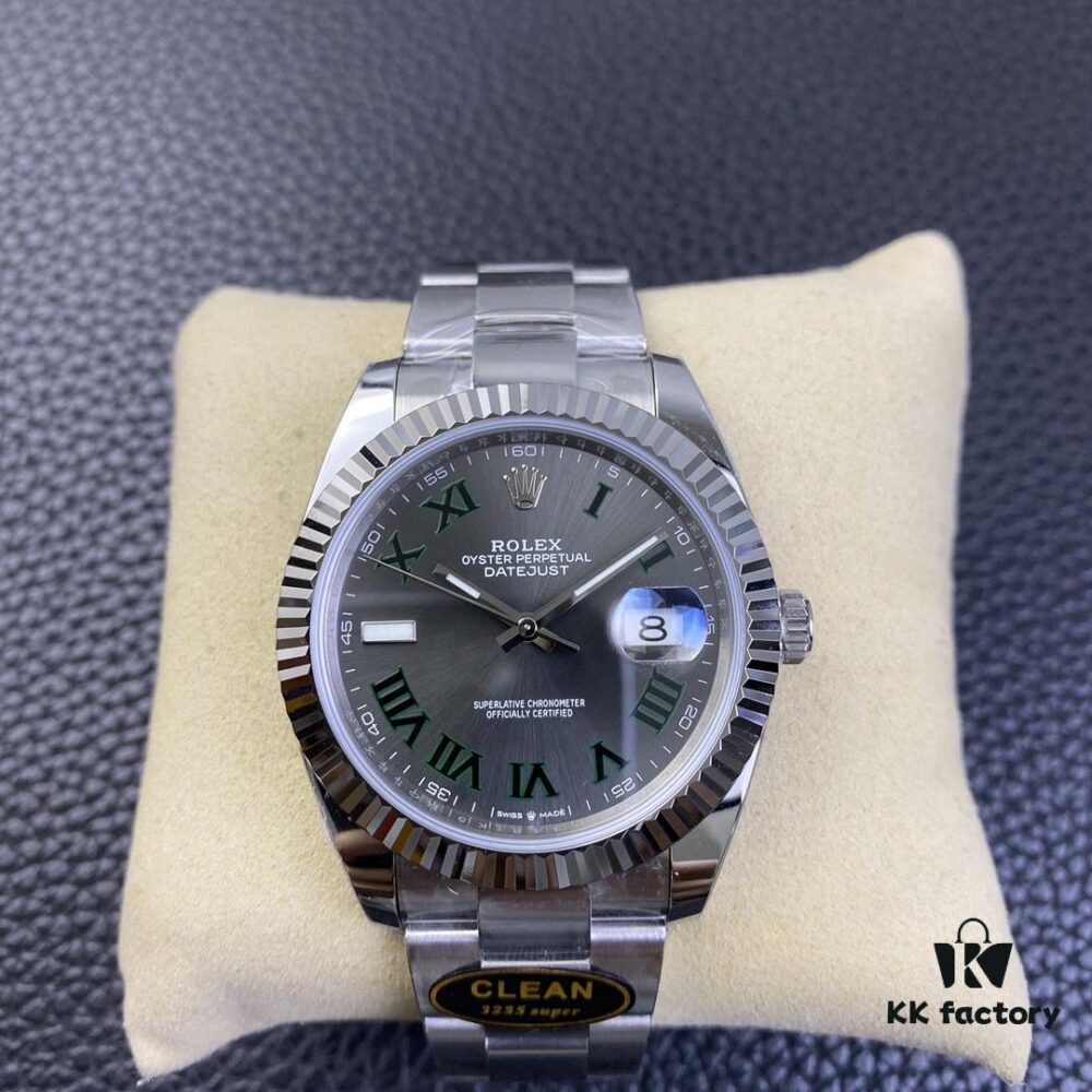 6931a695ccd8ab3d7af9afd2 Clean Factory / C Factory New Rolex Datejust Series m126334-022 Green Guilloche