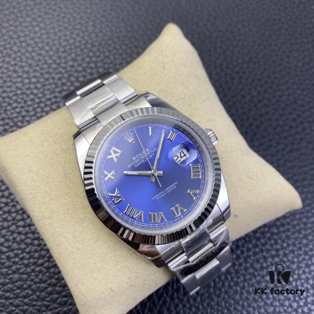 6931a698ccd8ab3d7af9aff7 Clean Factory / C Factory New Rolex Datejust Series m126334-0026 Roman Blue Dial
