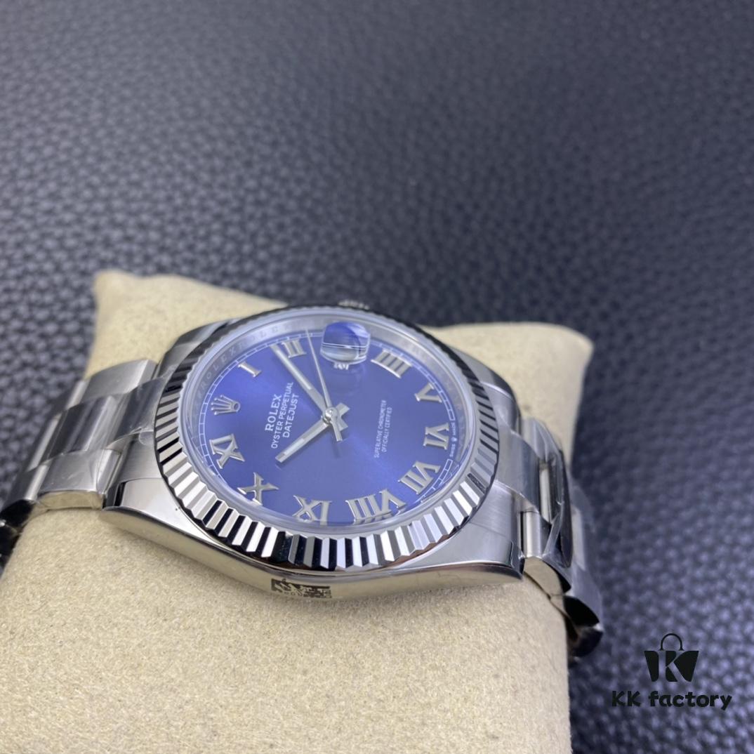 6931a698ccd8ab3d7af9aff9 Clean Factory / C Factory New Rolex Datejust Series m126334-0026 Roman Blue Dial