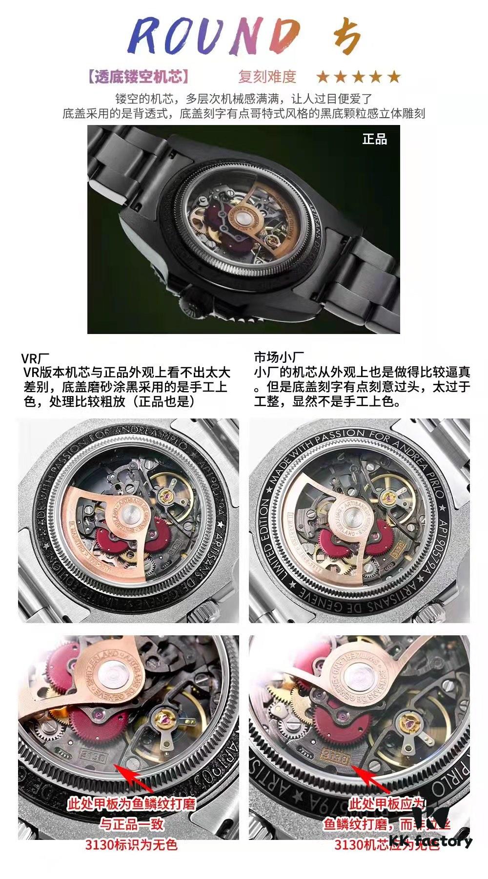 6931a6a1ccd8ab3d7af9b093 VR Factory Masterpiece! Radically Modified Rolex – The Legendary Submariner with Full Skeleton Design, the RM027 of Rolex Watches