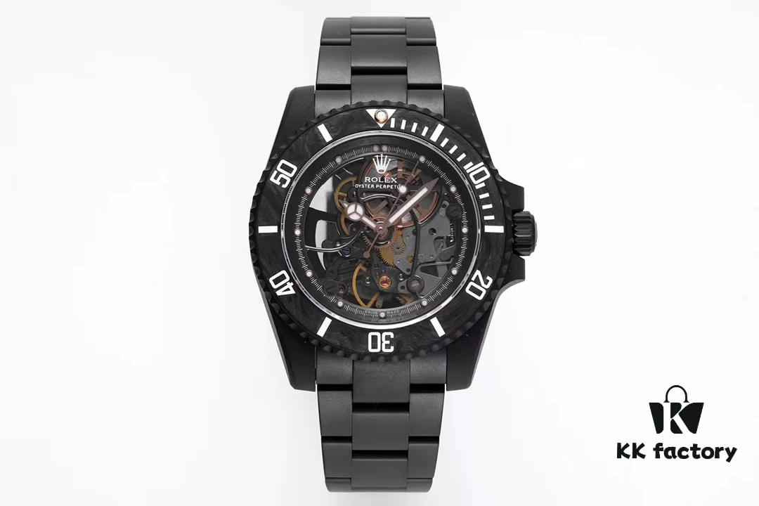 6931a6a1ccd8ab3d7af9b09f VR Factory Masterpiece! Radically Modified Rolex Submariner – The Legendary 'Carbon Fiber Bezel' with Full Skeleton Design, Inspired by Rolex 116610