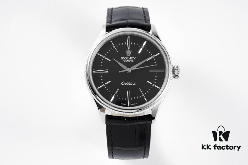 6931a6a3ccd8ab3d7af9b0bb KZ Reimagined 'Core' Edition - Premium Rolex Cellini 50509 Time Automatic Watch with Exclusive Blue Hairspring Custom Cal.3132 Movement