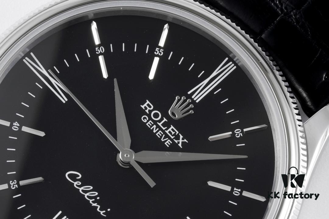 6931a6a3ccd8ab3d7af9b0be KZ Reimagined 'Core' Edition - Premium Rolex Cellini 50509 Time Automatic Watch with Exclusive Blue Hairspring Custom Cal.3132 Movement