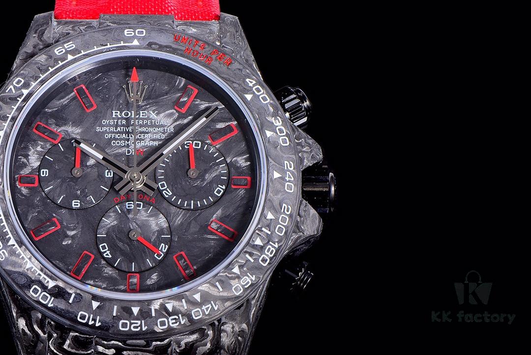 New Arrival Craftsmanship Meets Innovation: Dream-Chasing Daytona Cosmic Chronograph Carbon Fiber Custom Edition [V2]