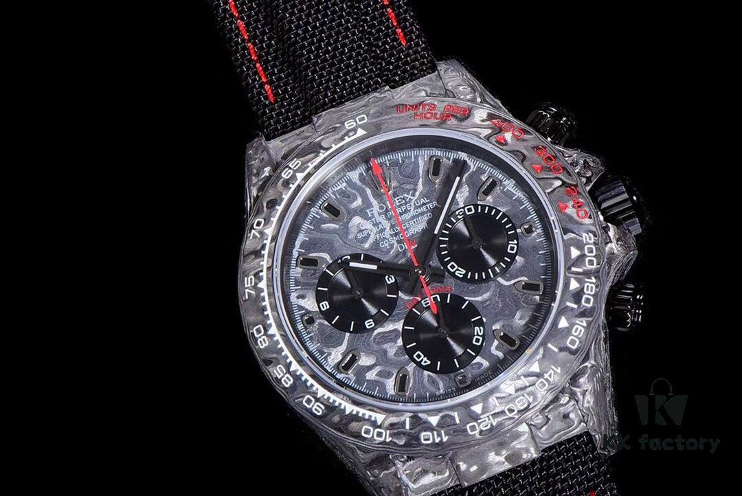 6931a6abccd8ab3d7af9b142 New Arrival Masterpiece United, Dream-Chasing Daytona Chronograph Carbon Fiber Custom Edition V2