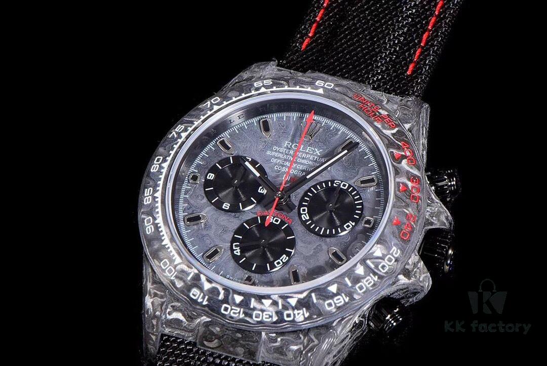 6931a6abccd8ab3d7af9b143 New Arrival Masterpiece United, Dream-Chasing Daytona Chronograph Carbon Fiber Custom Edition V2