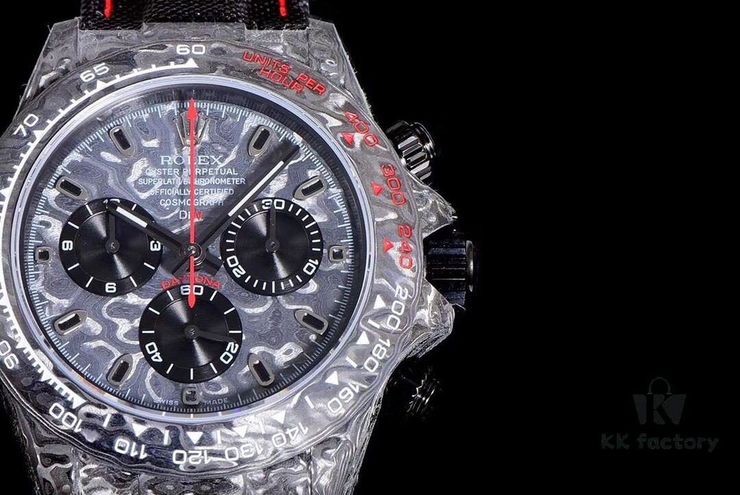 6931a6abccd8ab3d7af9b144 New Arrival Masterpiece United, Dream-Chasing Daytona Chronograph Carbon Fiber Custom Edition V2