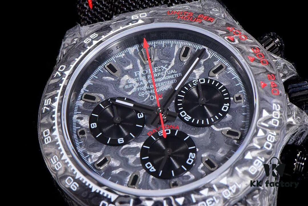 6931a6abccd8ab3d7af9b145 New Arrival Masterpiece United, Dream-Chasing Daytona Chronograph Carbon Fiber Custom Edition V2