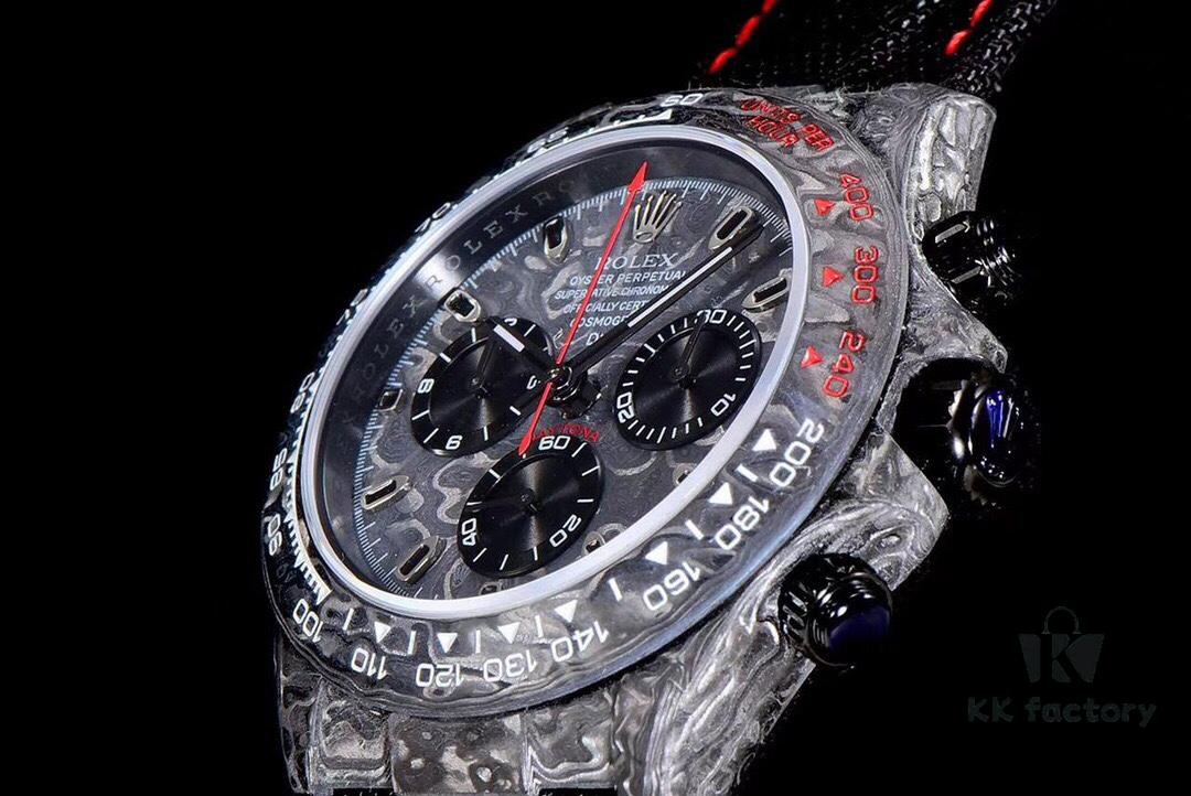 6931a6abccd8ab3d7af9b146 New Arrival Masterpiece United, Dream-Chasing Daytona Chronograph Carbon Fiber Custom Edition V2
