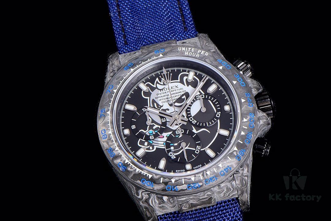 New Arrival Craftsmanship Meets Innovation - Dream Chaser Cosmic Chronograph Daytona Series Carbon Fiber Custom Edition [V2]