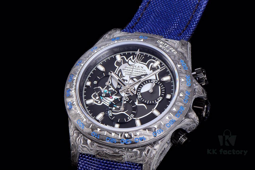 New Arrival Craftsmanship Meets Innovation - Dream Chaser Cosmic Chronograph Daytona Series Carbon Fiber Custom Edition [V2]