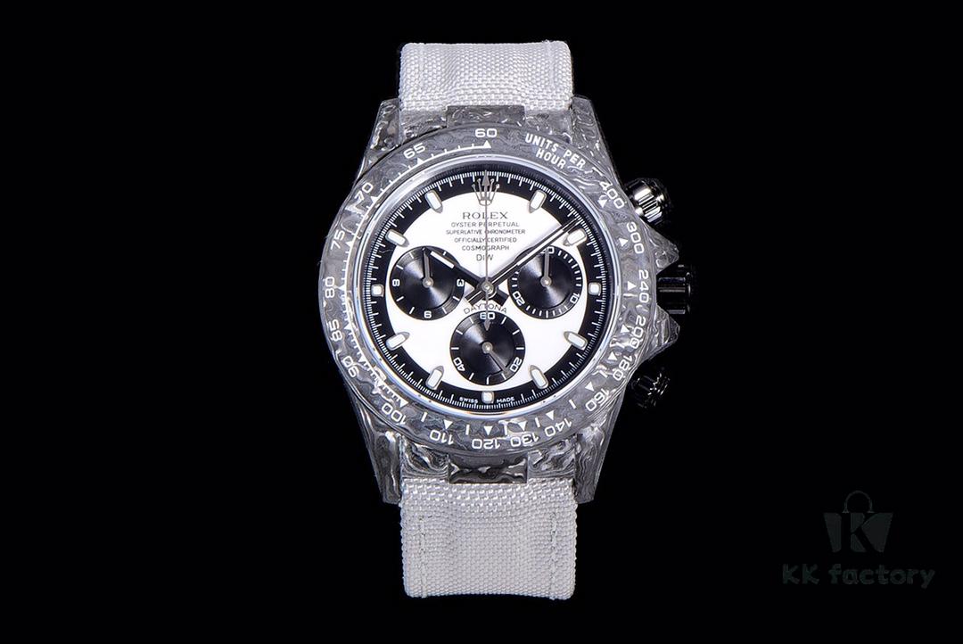 6931a6aeccd8ab3d7af9b177 New Arrival Master Craftsmanship United Dreaming On Carbon Fiber Custom Daytona Series V2 Edition Watch