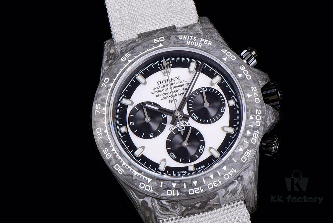 6931a6aeccd8ab3d7af9b178 New Arrival Master Craftsmanship United Dreaming On Carbon Fiber Custom Daytona Series V2 Edition Watch