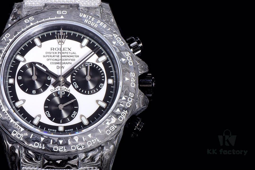 6931a6aeccd8ab3d7af9b17a New Arrival Master Craftsmanship United Dreaming On Carbon Fiber Custom Daytona Series V2 Edition Watch