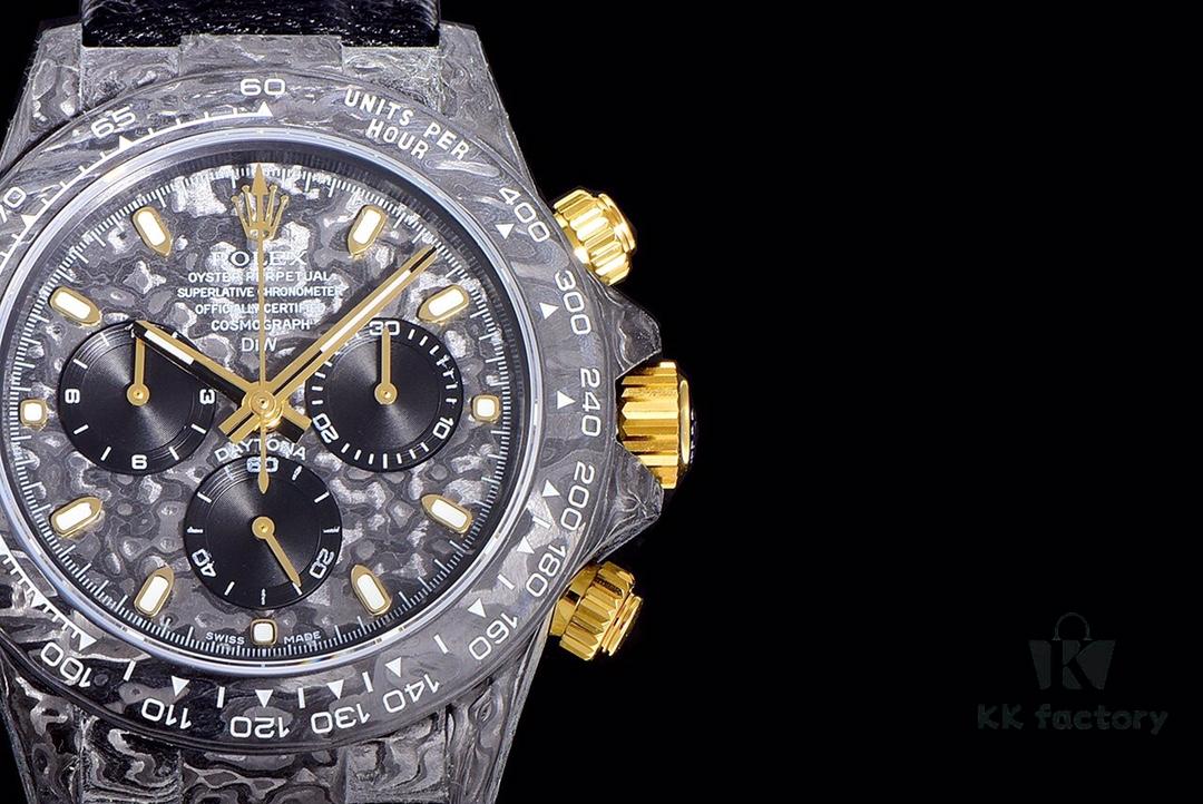 6931a6afccd8ab3d7af9b183 New Arrival Master Craftsmanship United Dream Chaser Cosmic Chronograph Daytona Series Carbon Fiber Custom Edition V2 Watch