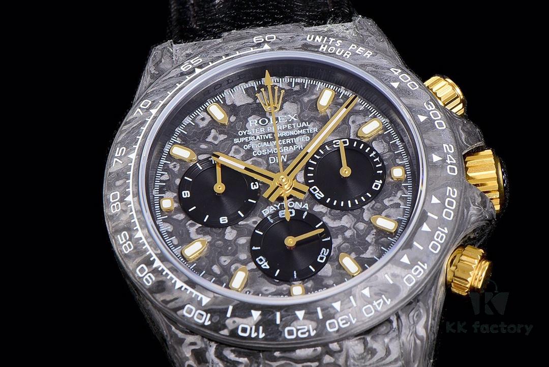 6931a6afccd8ab3d7af9b184 New Arrival Master Craftsmanship United Dream Chaser Cosmic Chronograph Daytona Series Carbon Fiber Custom Edition V2 Watch