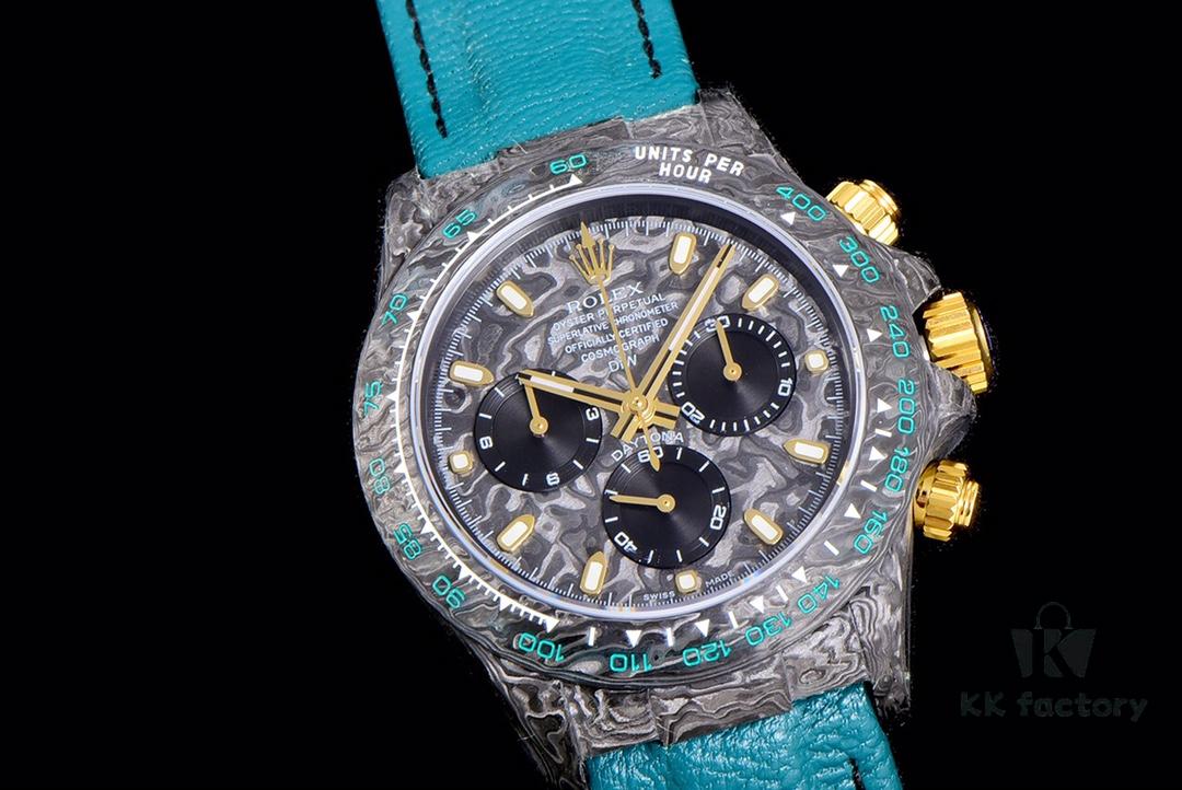 New Arrival Master Craftsmanship Meets Innovation - Dream-Chasing Daytona Chronograph Carbon Fiber Custom Edition [V2 Version]