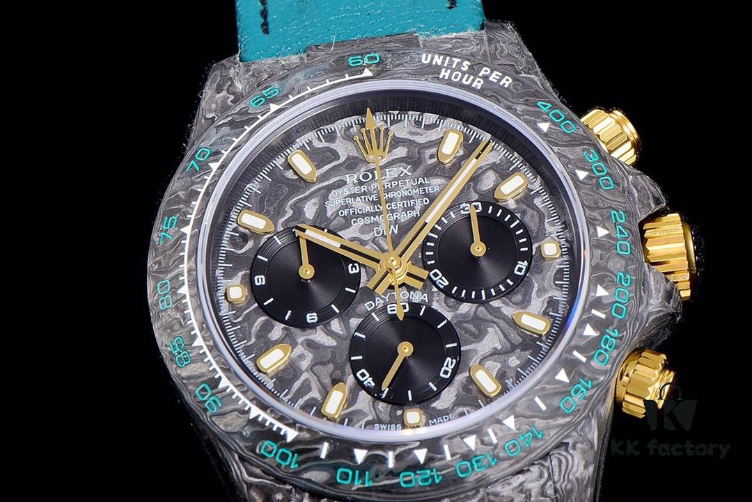 New Arrival Master Craftsmanship Meets Innovation - Dream-Chasing Daytona Chronograph Carbon Fiber Custom Edition [V2 Version]