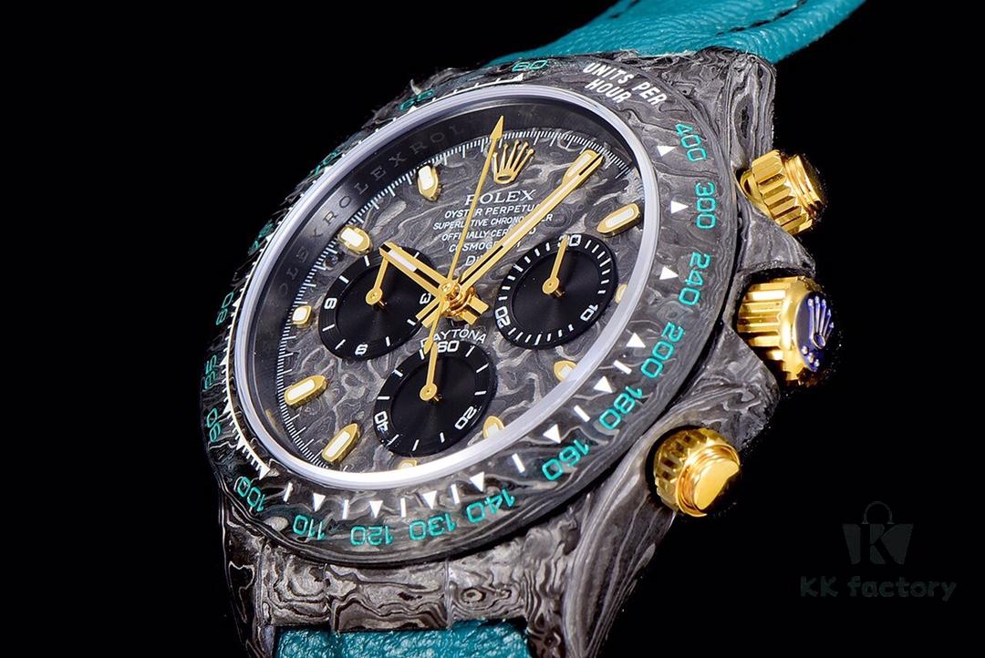 New Arrival Master Craftsmanship Meets Innovation - Dream-Chasing Daytona Chronograph Carbon Fiber Custom Edition [V2 Version]