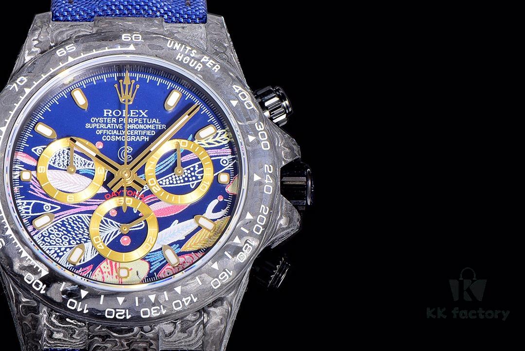 New Arrival Master Craftsmanship United, Dream-Chasing Never Stops - Cosmograph Daytona Series Carbon Fiber Custom Edition [V2 Version]