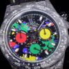 6931a6b1ccd8ab3d7af9b1a8 New Arrival Master Craftsmanship United Dream Chaser Cosmos Chronograph Daytona Series Carbon Fiber Custom Edition V2 Watch