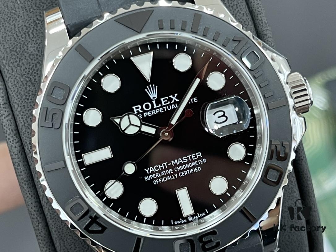 6931a6b2ccd8ab3d7af9b1c2 New Rolex 42mm Yacht-Master with Shanghai 3235 Movement