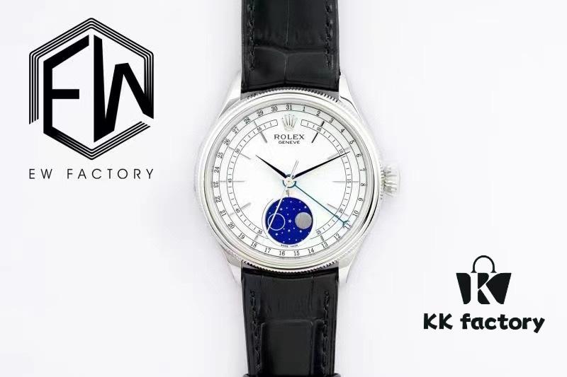 6931a6b3ccd8ab3d7af9b1d1 2021 New Arrival, EW Rolex Cellini Moonphase Model 39