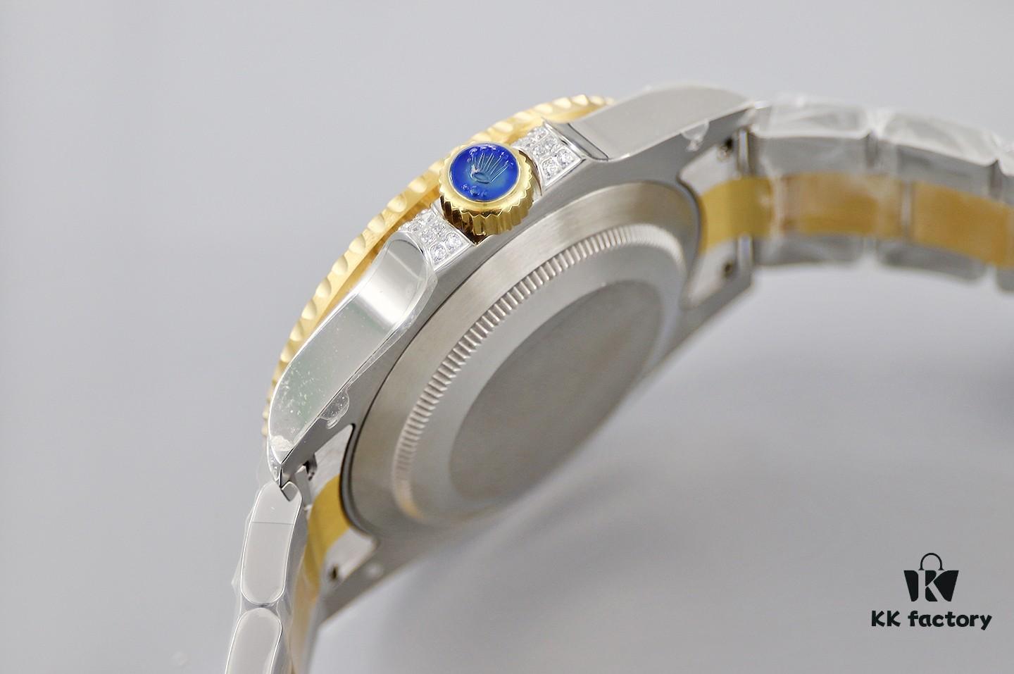 6931a6b4ccd8ab3d7af9b1de TWF Luxury Masterpiece, Rolex SUB Submariner Custom Diamond-Paved Edition