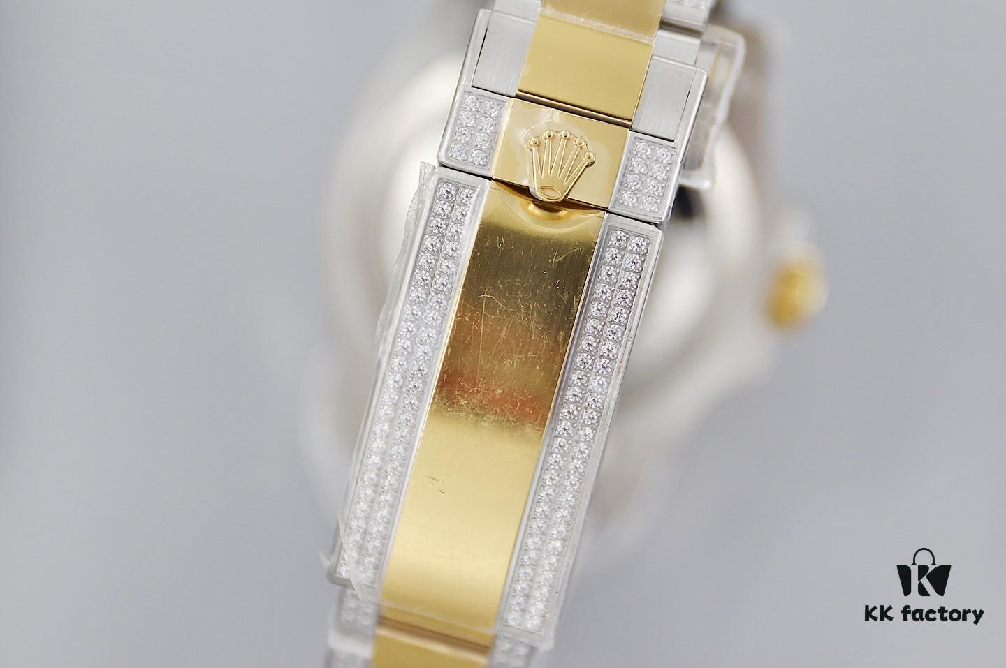 6931a6b4ccd8ab3d7af9b1e1 TWF Luxury Masterpiece, Rolex SUB Submariner Custom Diamond-Paved Edition