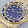 6931a6b4ccd8ab3d7af9b1e5 TWF Luxury Masterpiece, Rolex SUB Submariner Custom Diamond-Paved Edition