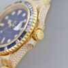 6931a6b4ccd8ab3d7af9b1e6 TWF Luxury Masterpiece, Rolex SUB Submariner Custom Diamond-Paved Edition