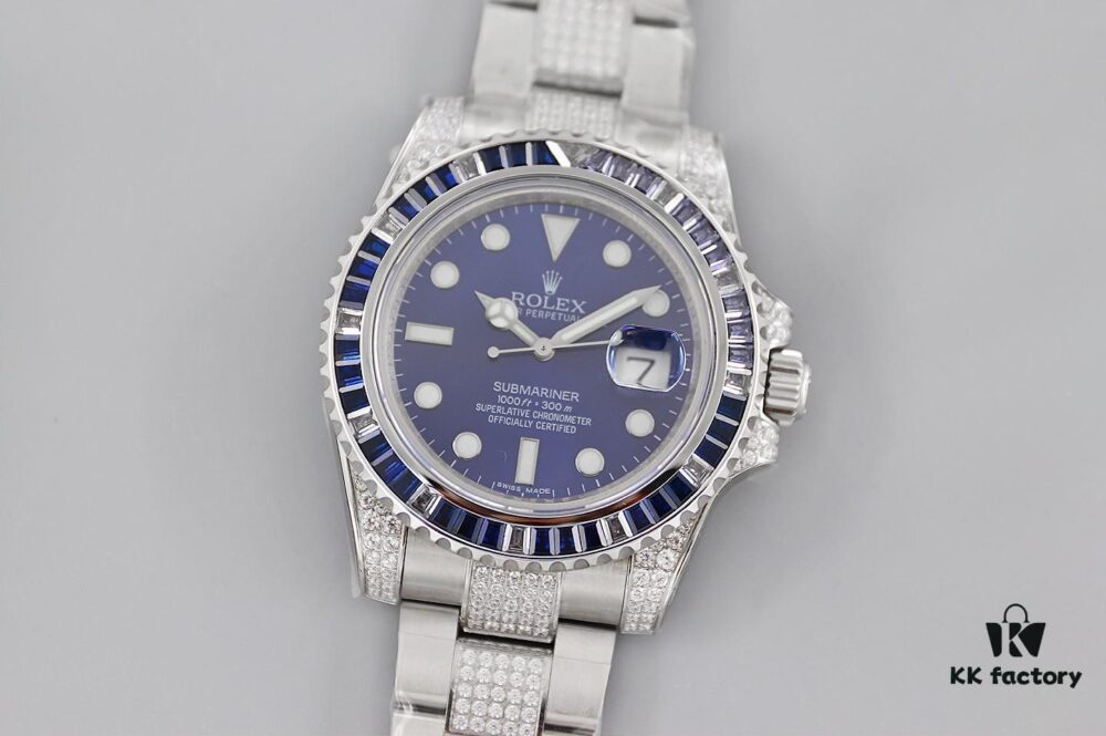 6931a6b5ccd8ab3d7af9b1f5 TWF Luxury Masterpiece, Rolex SUB Sea-Seeker Custom Diamond-Paved Edition
