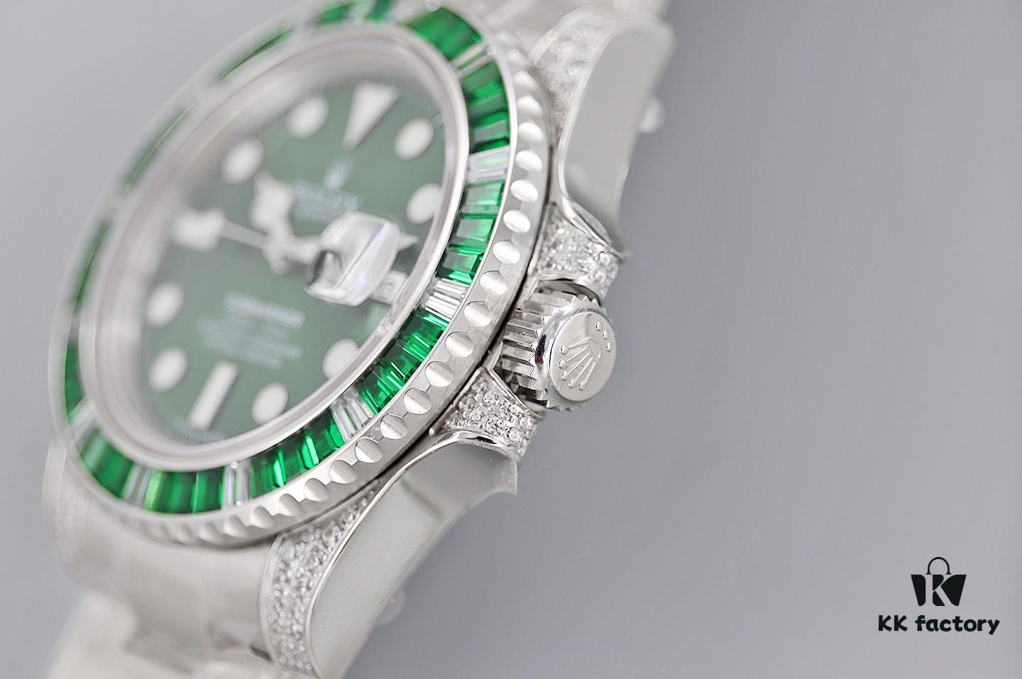 6931a6b6ccd8ab3d7af9b201 TWF Luxury Masterpiece, Rolex SUB Sea-Seeker Custom Bezel with Diamond Setting